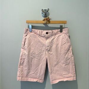 GAP Men's Light Pink Flat Front Shorts